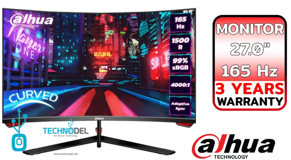 Picture of DAHUA CURVED 27" 165HZ GAMING MONITOR