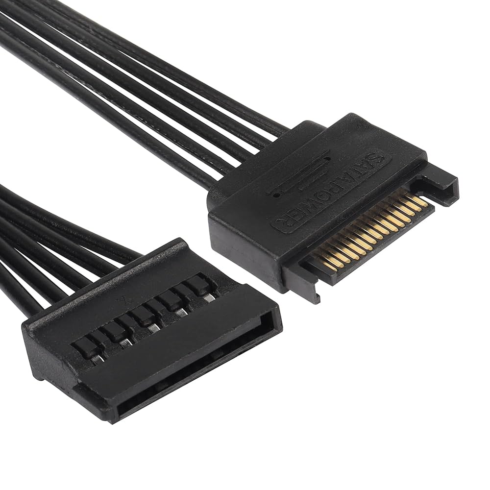 CABLE SATA TO 5 POWER SATA SPLITTER 4