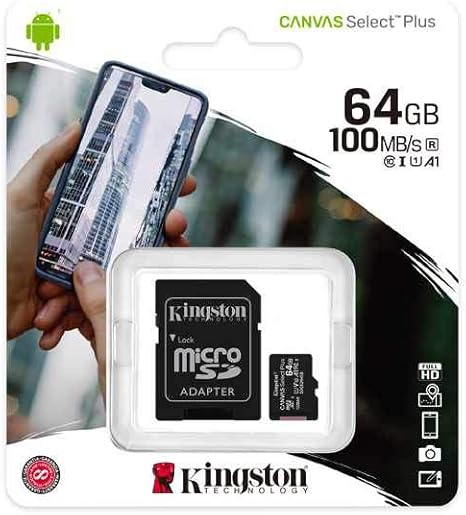 MICRO SD KINGSTON 64G WITH ADAPTER
