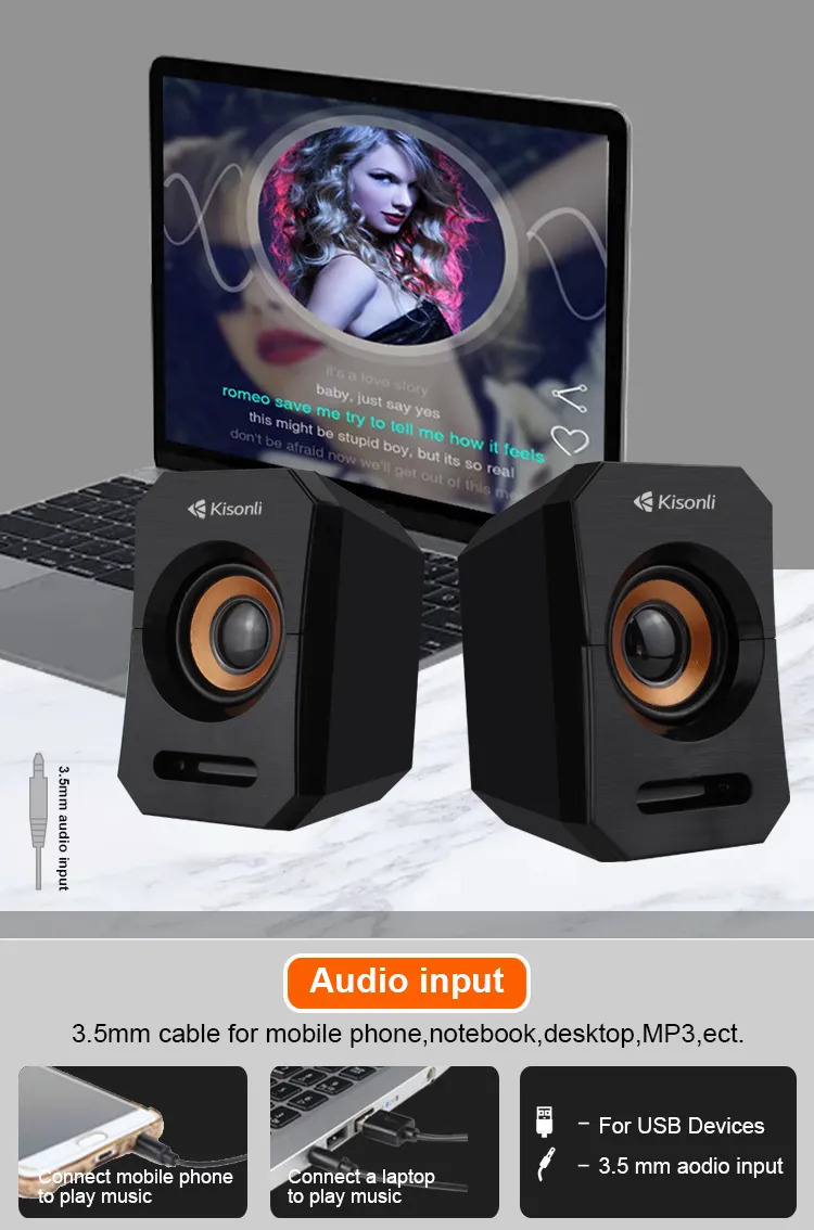 KISONLI A606 Speaker ( 3 Colors 7