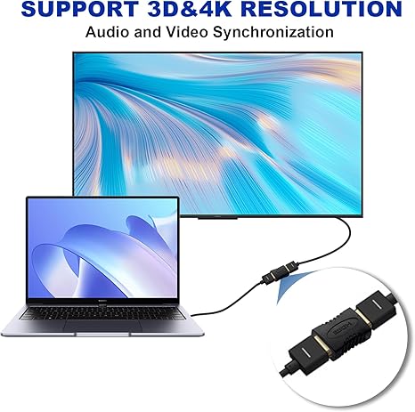 HDMI FEMALE TO HDMI FEMALE 4