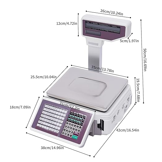 BARCODE SCALE WEIGHT TMA30 5