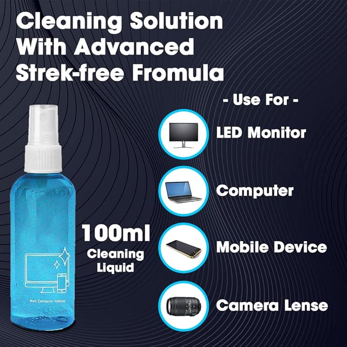 CLEANER KIT LCD HB010 SMALL SET 3