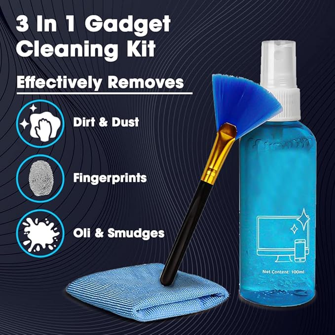 CLEANER KIT LCD HB010 SMALL SET 2