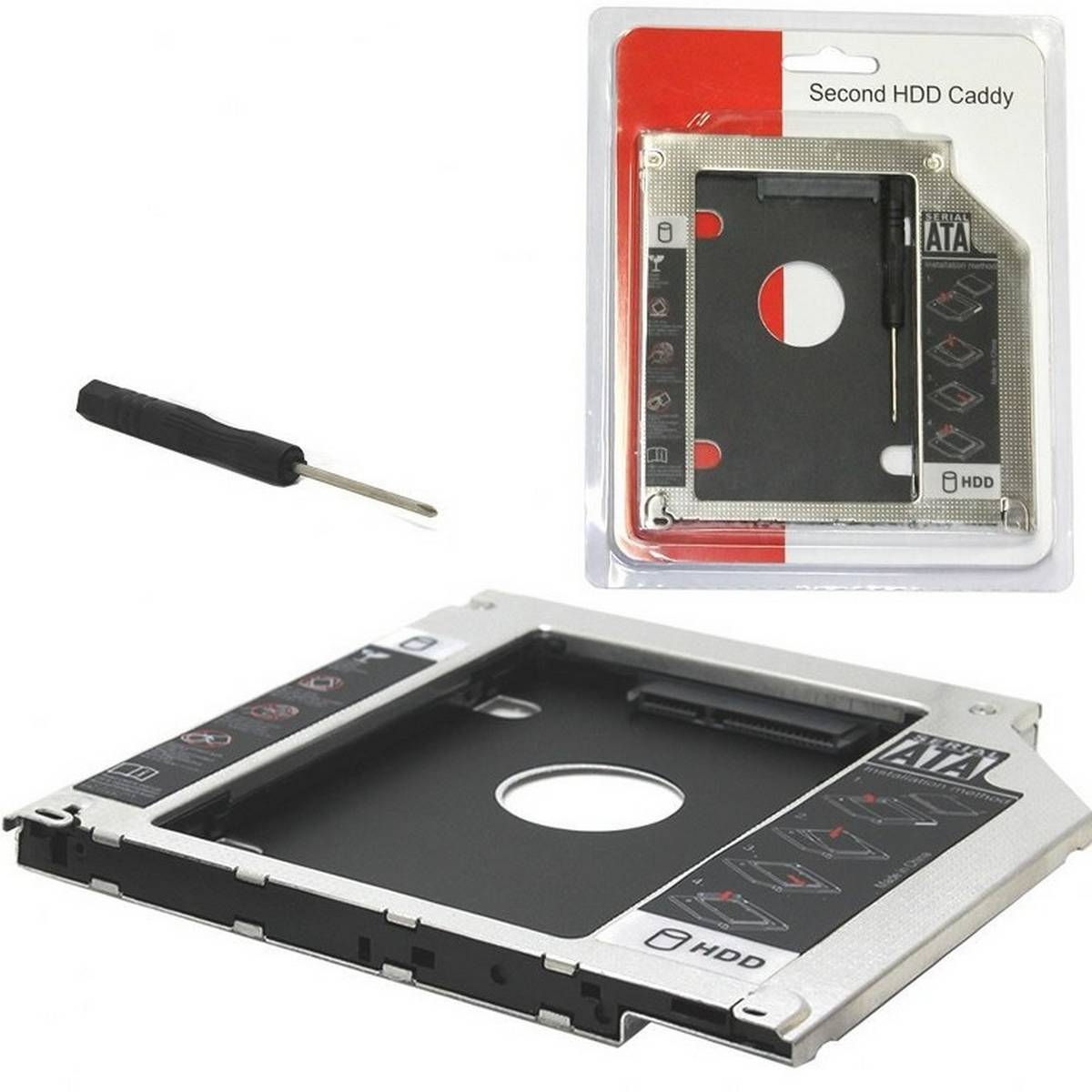 ENCLOSURE HDD CADDY 12.7 2