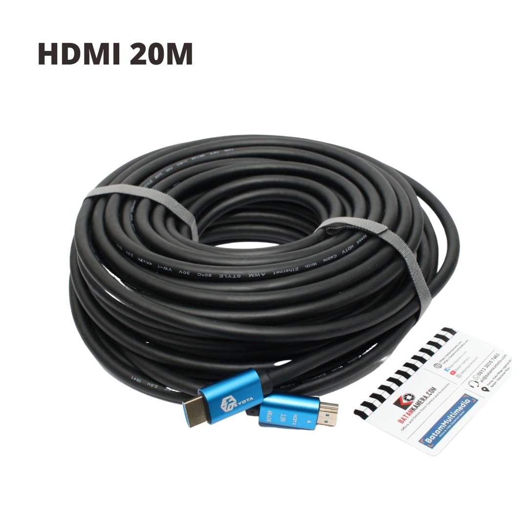 CABLE HDMI 20M 4K BOXED 2