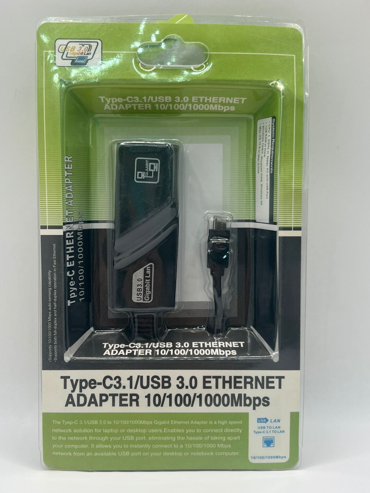 CONNECTOR TYPE C GIGABIT LAN 5