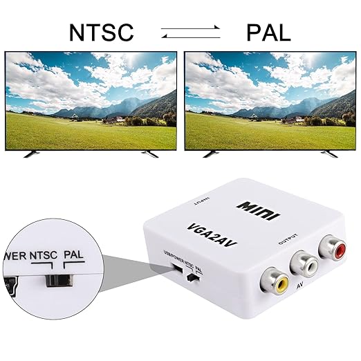 CONVERTER VGA TO AV 4