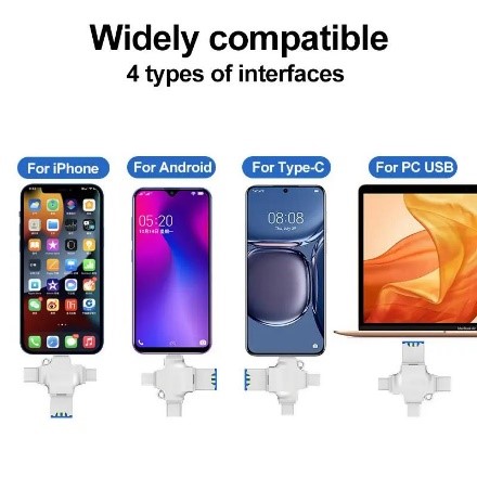 CONNECTOR OTG 4 IN 1 3