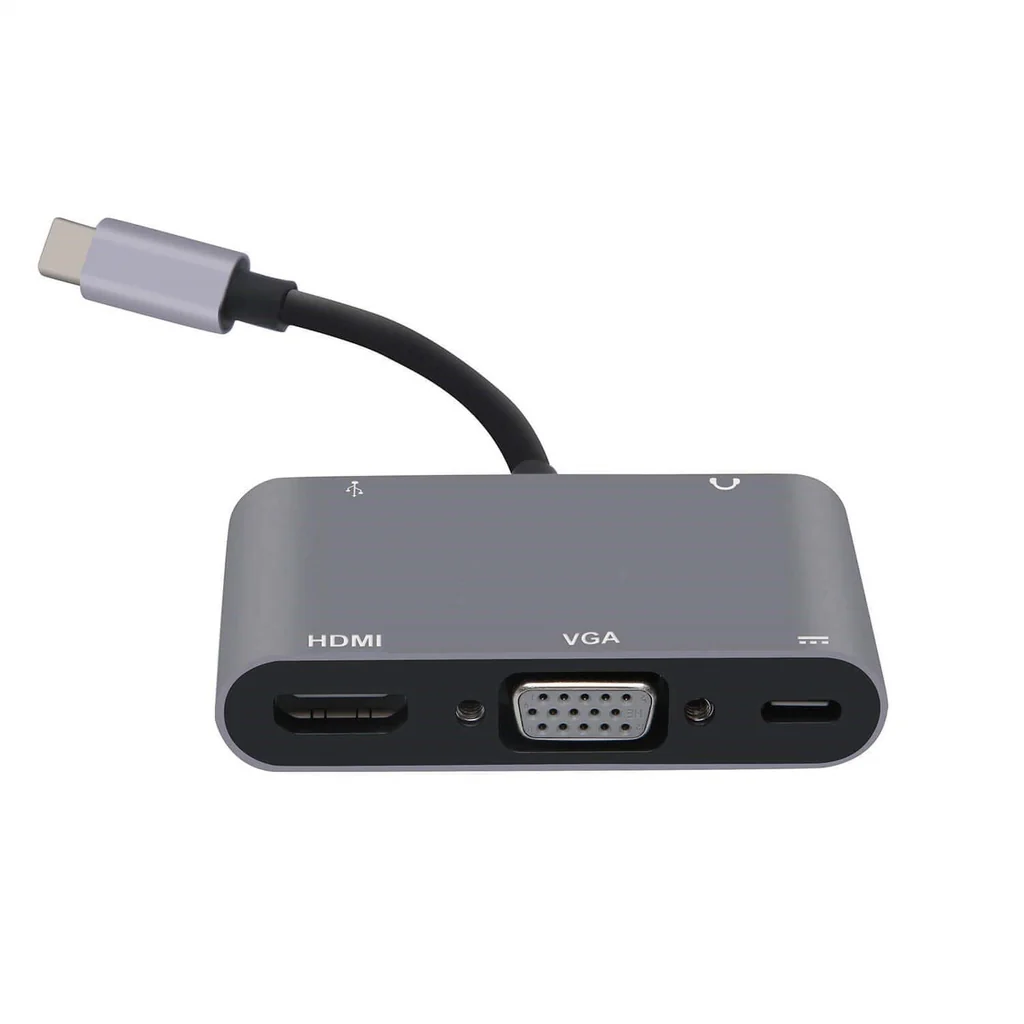 CONNECTOR TYPE C 5 IN 1 WITH VGA 2