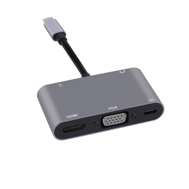 CONNECTOR TYPE C 5 IN 1 WITH VGA 3
