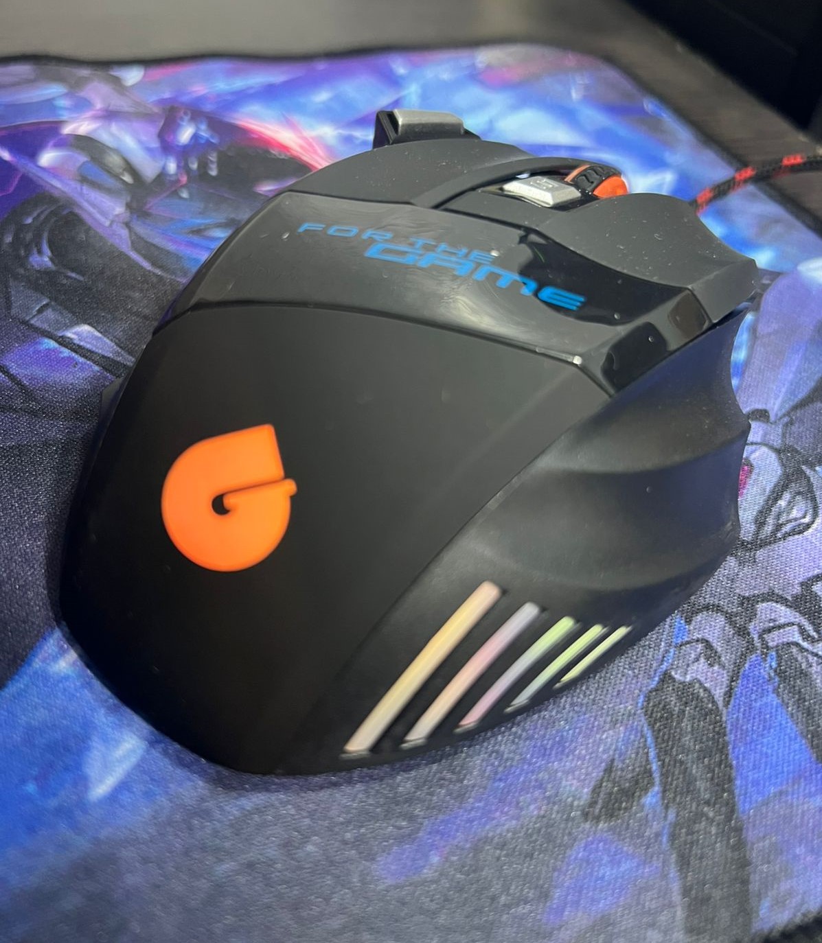 G500 RGB GAMING MOUSE + GAMING MOUSE PAD 2