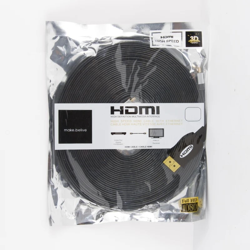CABLE HDMI 5M FLAT 4