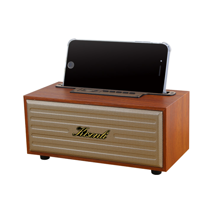 KISONLI G12A Wooden Bluetooth Speaker ( 3 Colors 6