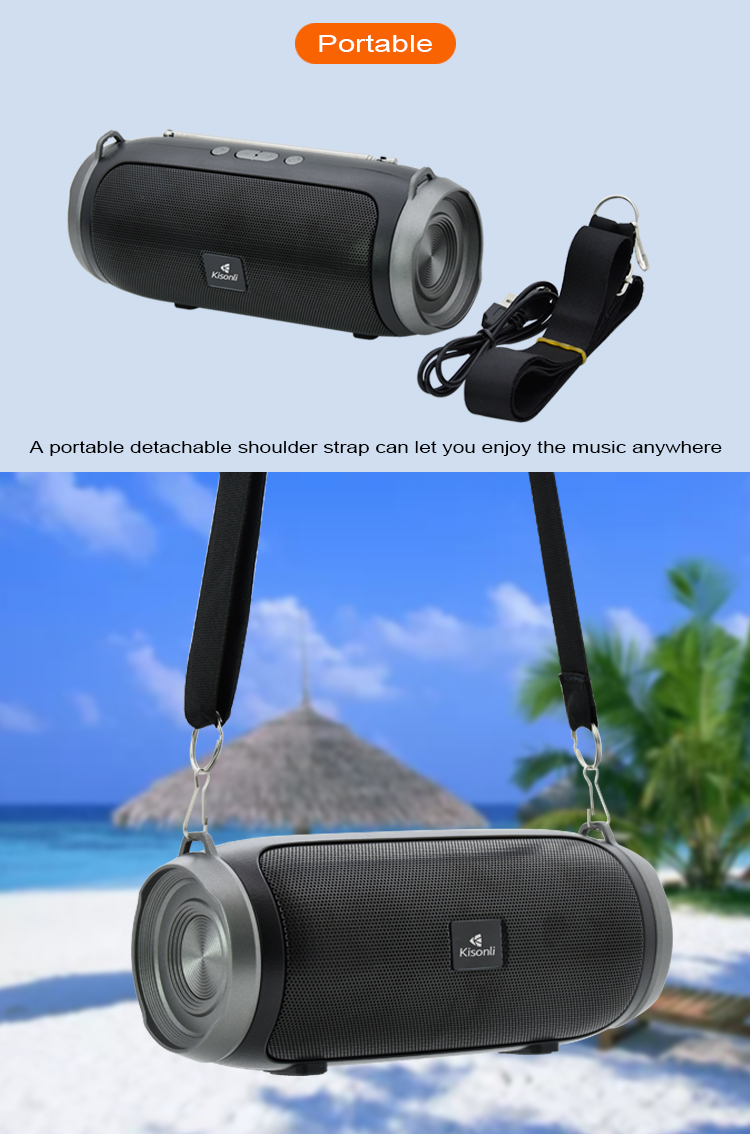 KISONLI KS 2000 Bluetooth Speaker ( 3 Colors 6