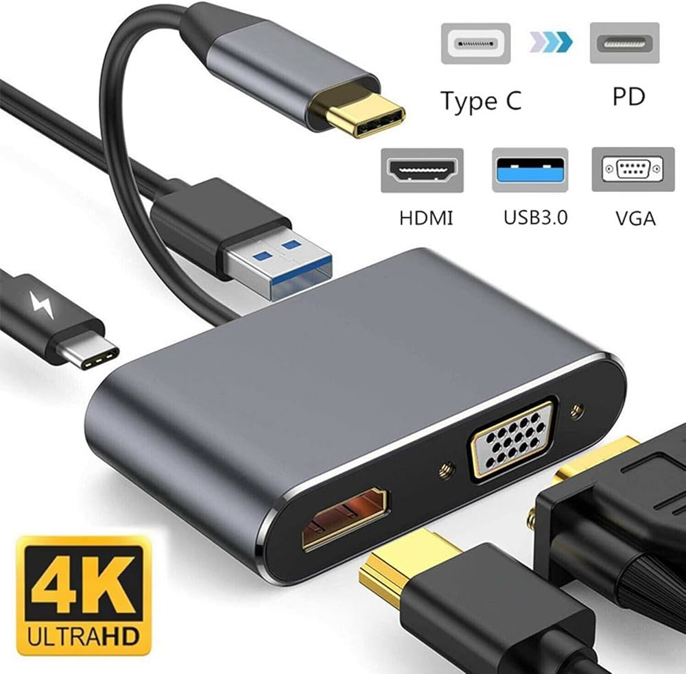 CONNECTOR TYPE C 4 IN 1 4