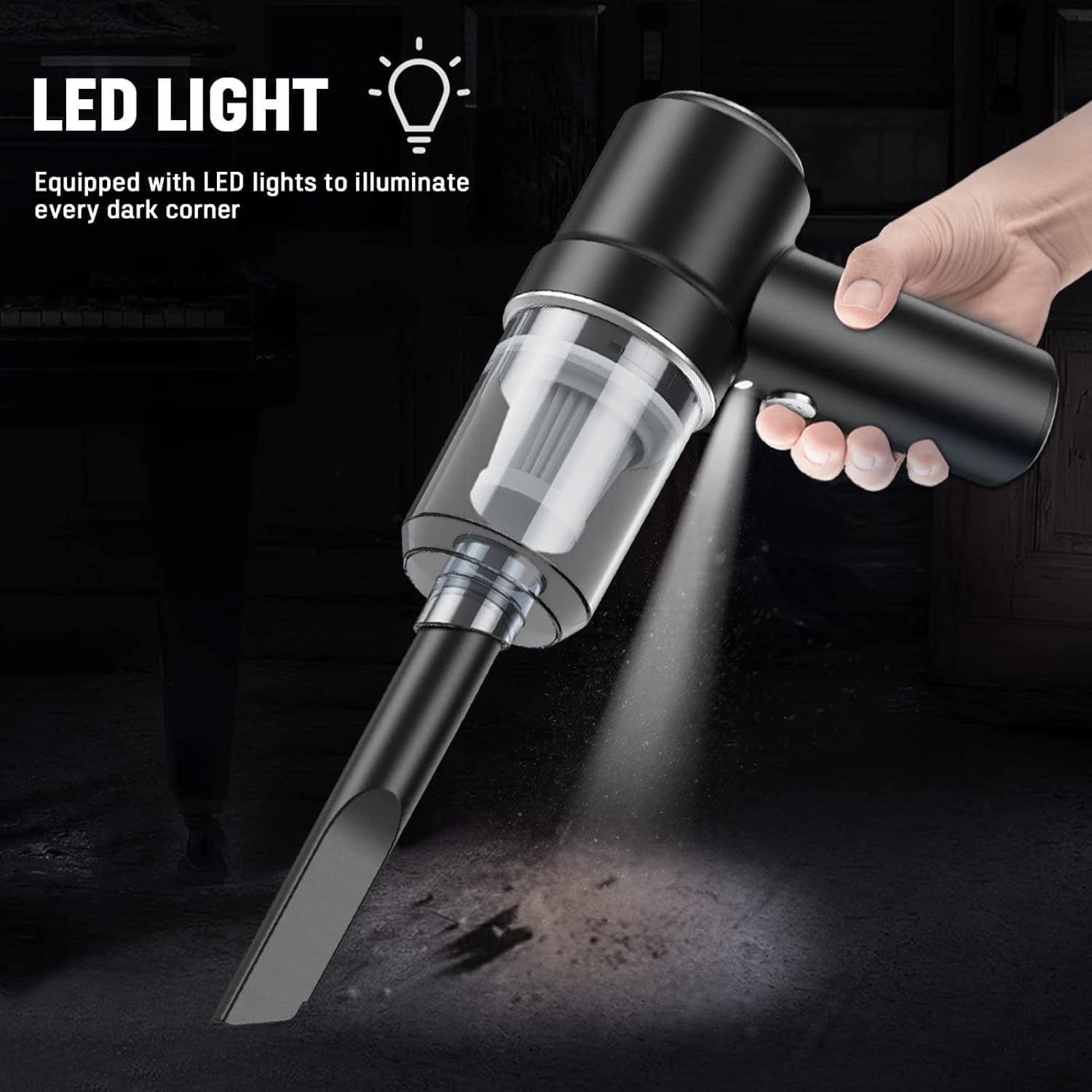 MULTIPURPOSE RECHARGEABLE VACUUM CLEANER K-7 2