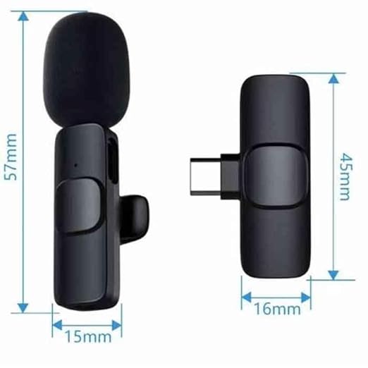 K9 SINGLE WIRELESS MICROPHONE TYPE C PLUG 3