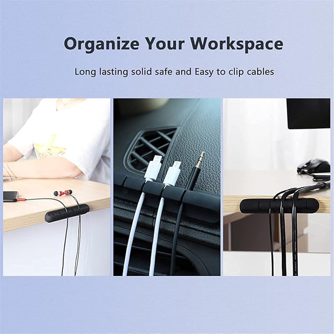 SET OF 4 CABLE ORGANISERS 1 3 5 7 SOLD TOGETHER 5