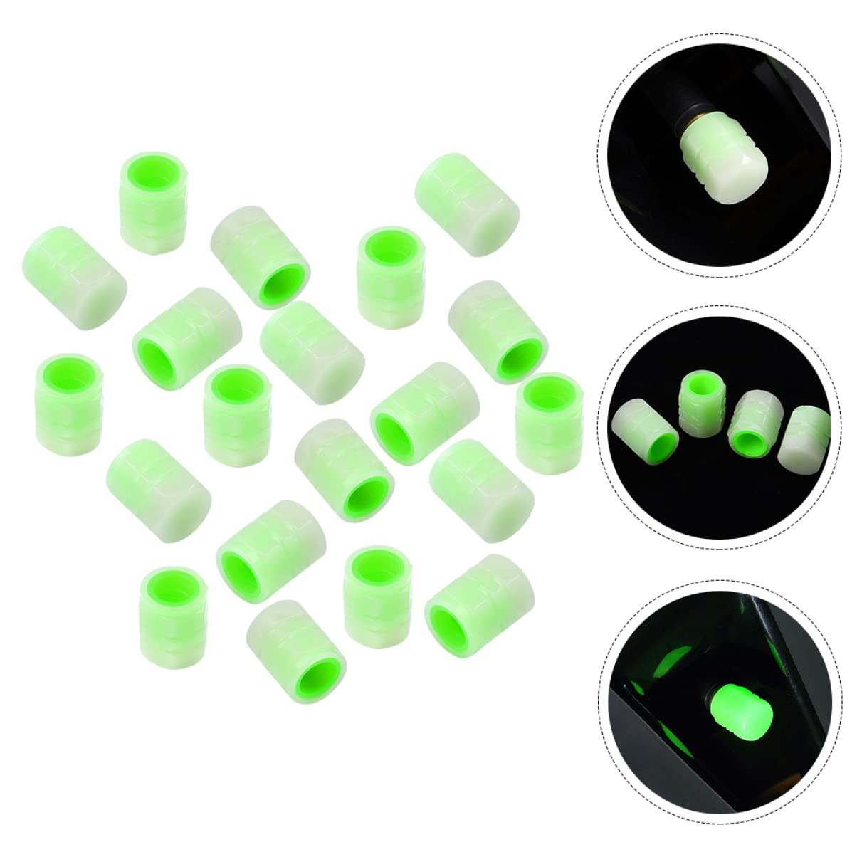 SET OF 4 LUMINOUS CAR WHEEL CAPS 3