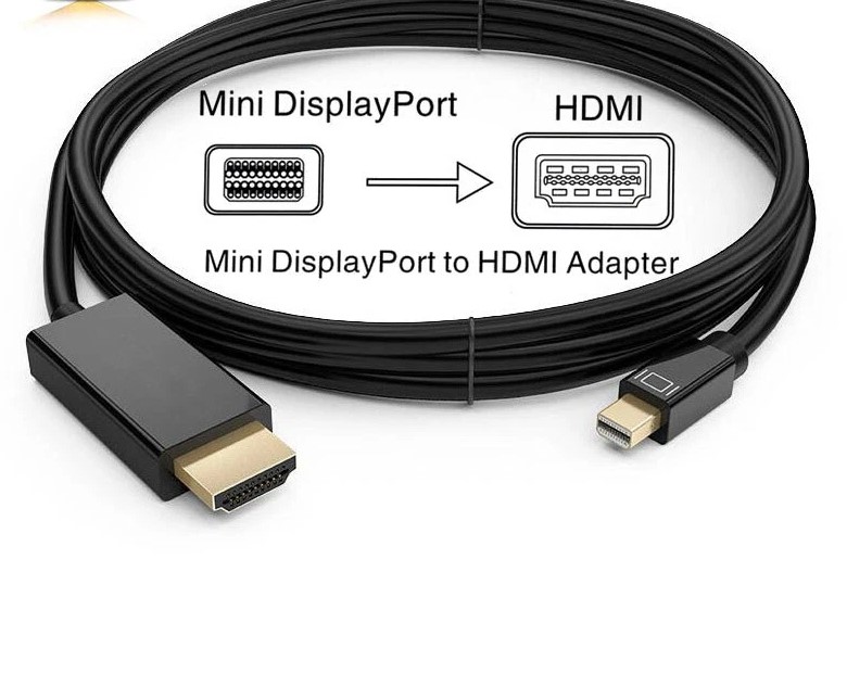 MINI DISPLAY TO HDMI CABLE 1.8M 3
