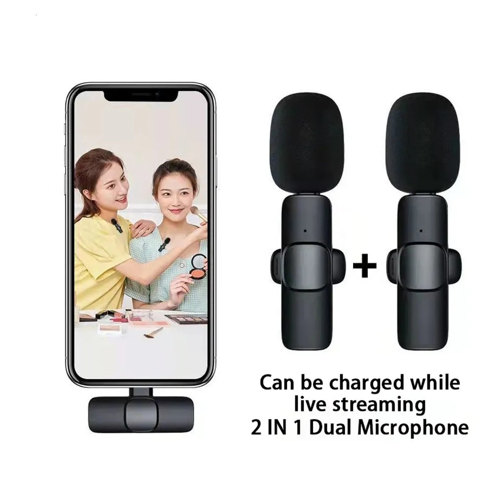 K9 DUAL WIRELESS 2 MICROPHONES TYPE C PLUG 2