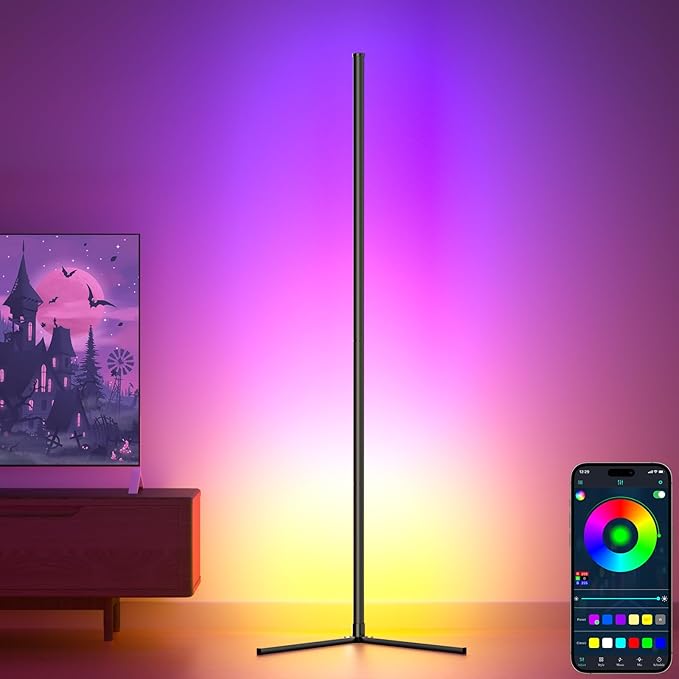 LED 1 METER FLOOR STAND RGB LIGHT 3