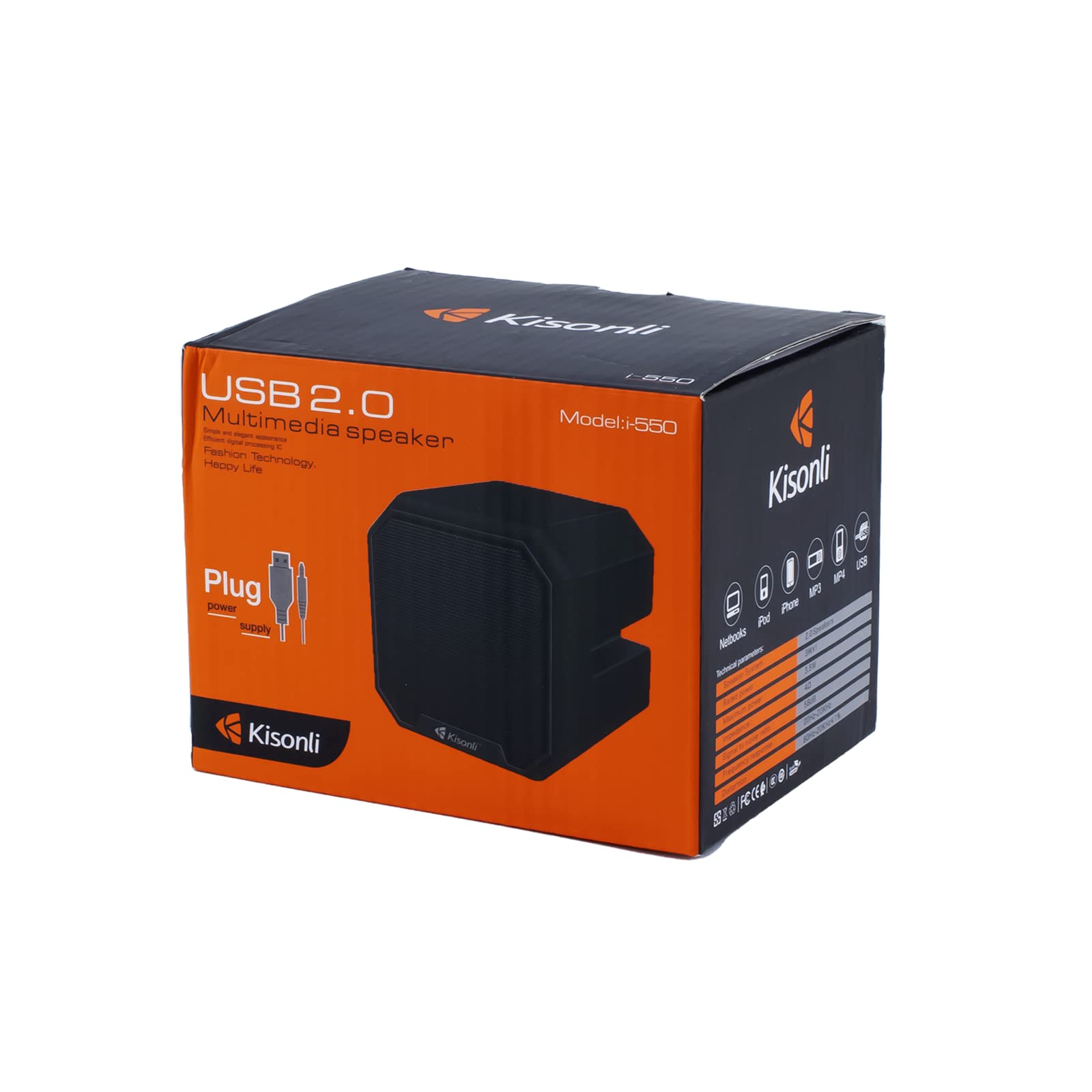 KISONLI I550 USB 3W Speaker