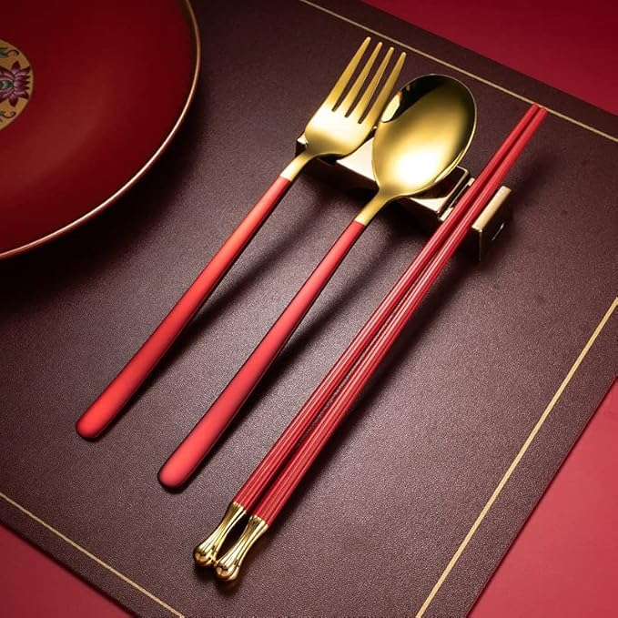 WOODEN HIGH QUALITY CHOPSTICKS SET 5