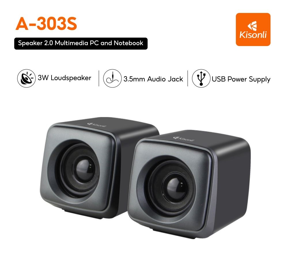 Kisonli A303s Usb Speaker 6