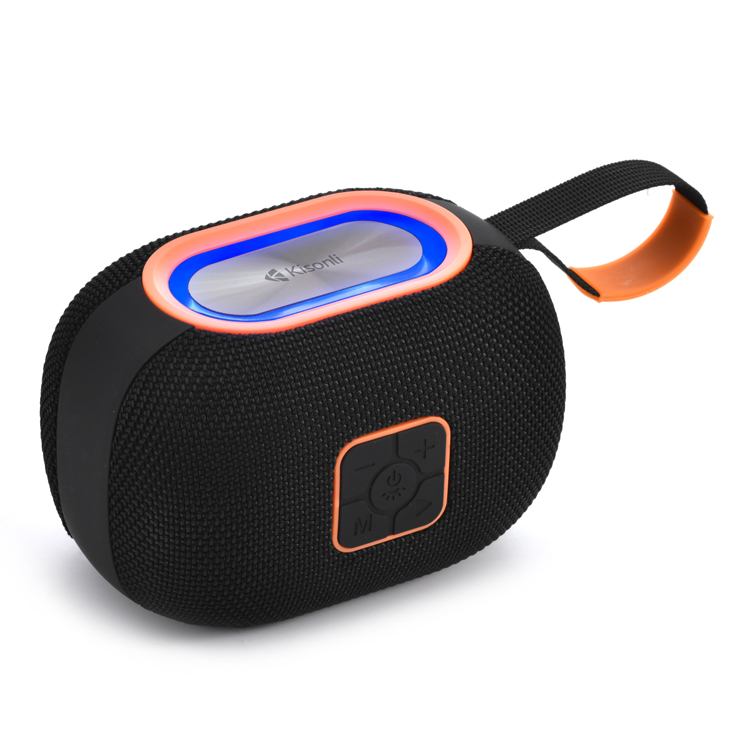 KISONLI G18 SPEAKER IPX6 5W BT 1800MAH WATERPROOF RGB FM USB HANDS FREE CALL ( 2 Colors 2
