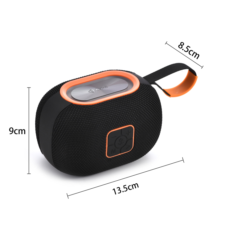 KISONLI G18 SPEAKER IPX6 5W BT 1800MAH WATERPROOF RGB FM USB HANDS FREE CALL ( 2 Colors 4