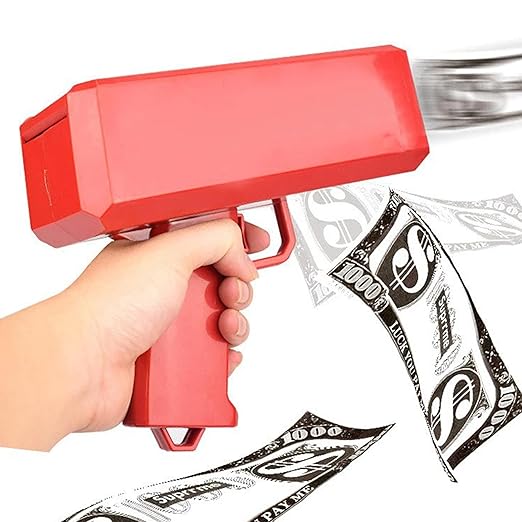 MONEY GUN CASH BLASTER TOY 3