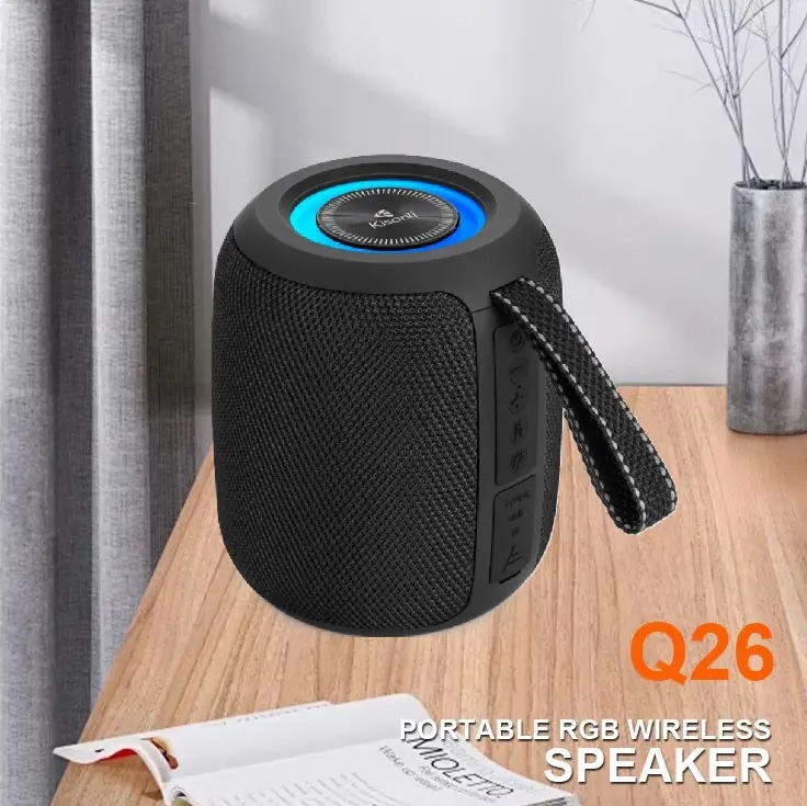 KISONLI Q26 RGB Bluetooth Speaker ( 3 Colors 6