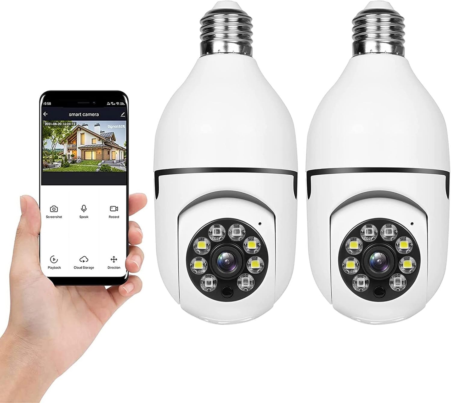 CAMERA P2P BULP MOTION 360 4