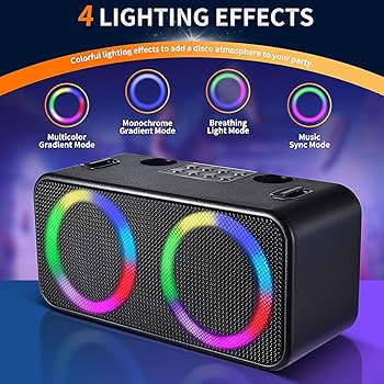 Speaker Rk 01 Rgb With 2 Microphones 3