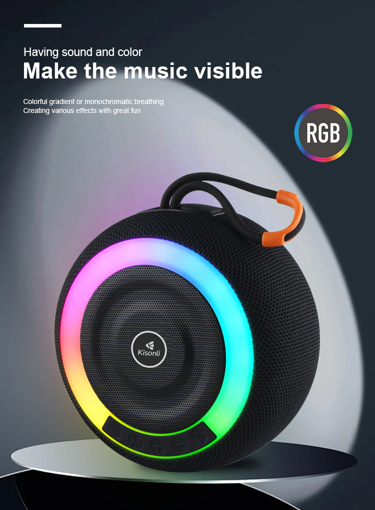 KISONLI K3 RGB 8W 3