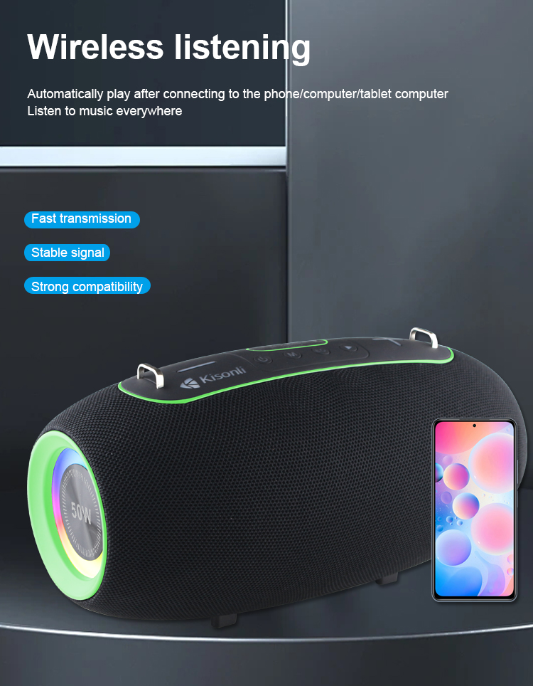 KISONLI K8 BLUETOOTH 50W 2