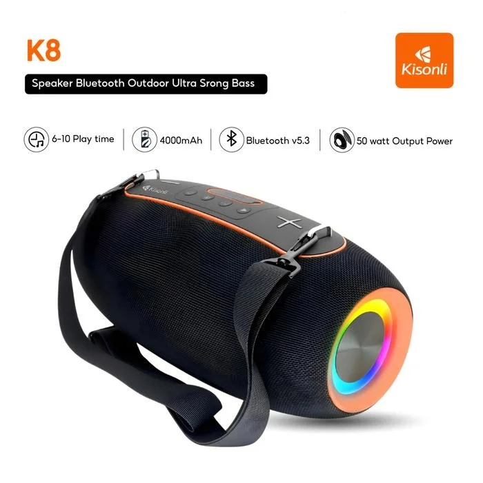 KISONLI K8 BLUETOOTH 50W 8