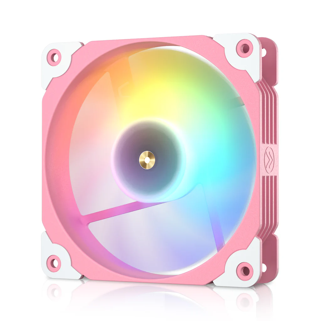 FAN ARGB ASP1 PINK 12CM 2