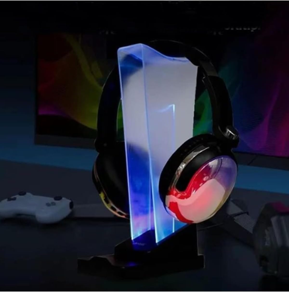 RGB GAMING HEADSET HOLDER STAND GM01B 2