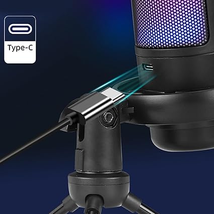 PROFESSIONAL MICROPHONE USB RGB GAMING 2