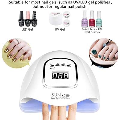 UV LED PROFESSIONAL NAIL LAMP 120W HIGH POWER 5