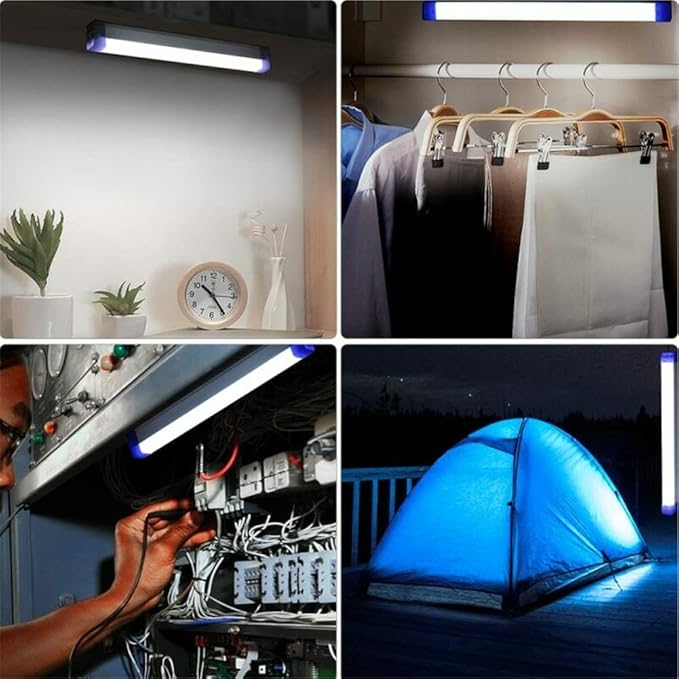 TUBE BULB LAMP 50MM 1200MAH LIGHT RECHARGEABLE 6