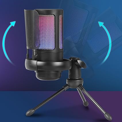 PROFESSIONAL MICROPHONE USB RGB GAMING 7