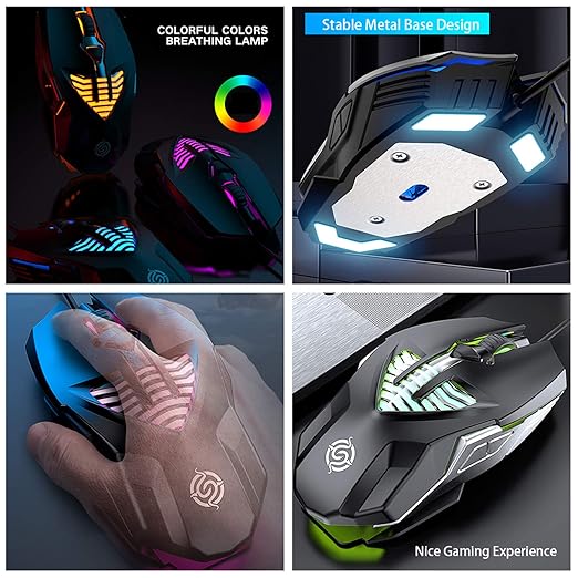 K-SNAKE WIRED OPTICAL MOUSE Q1 4