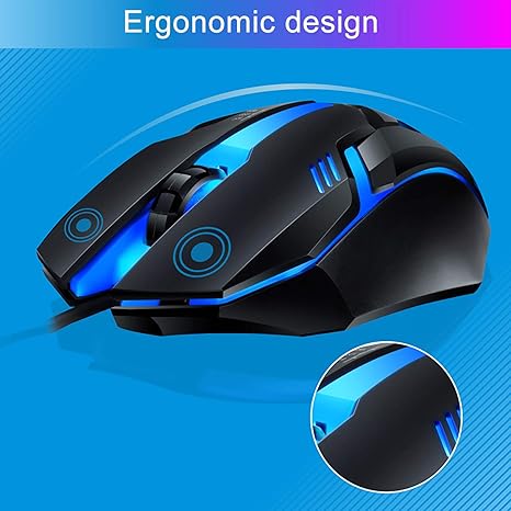 GTX350 RGB GAMING KEYBOARD & MOUSE SET USB WIRED 2