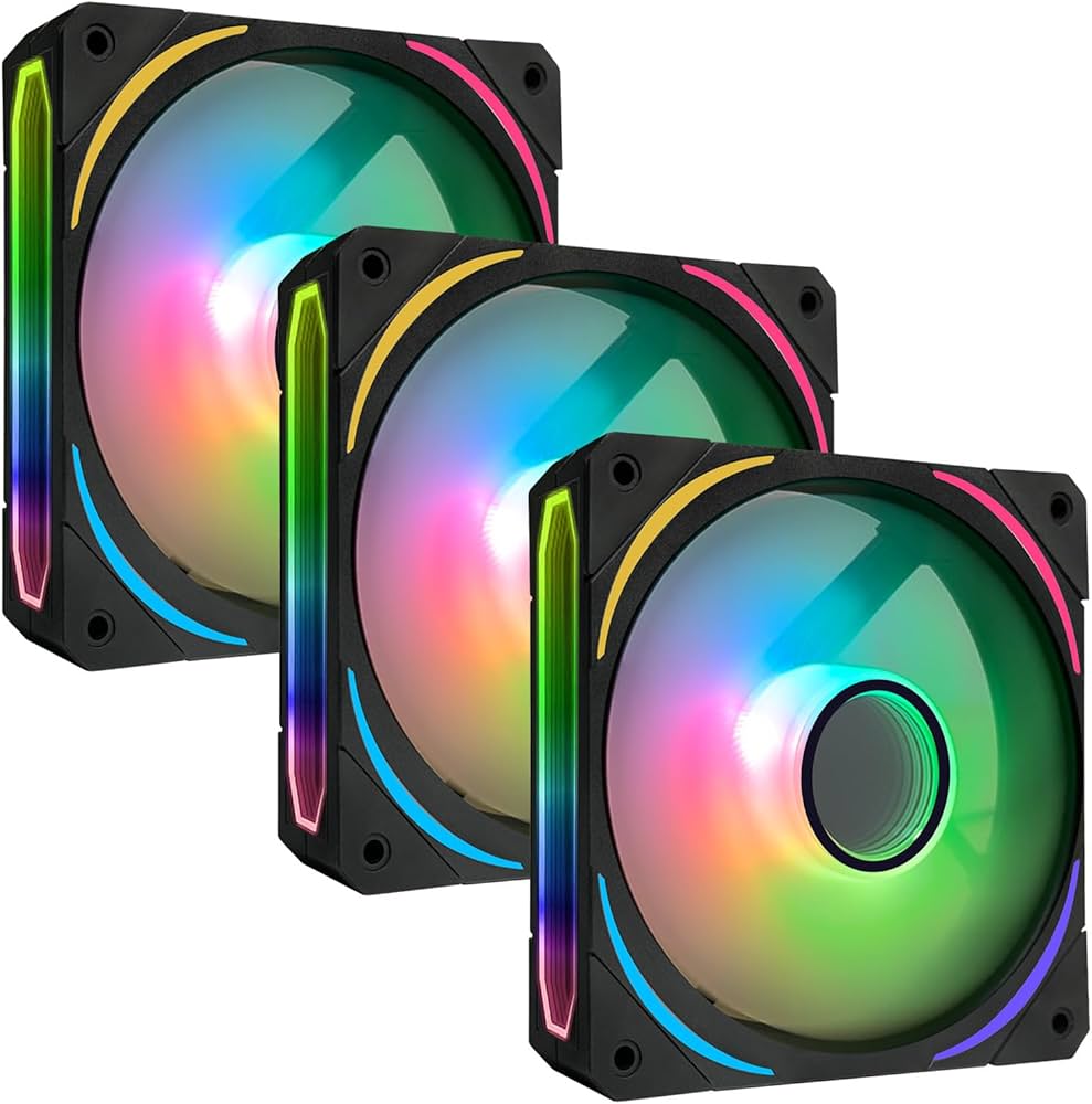 Case Fan Rgb Aslg 9bs With 3 Pin 3