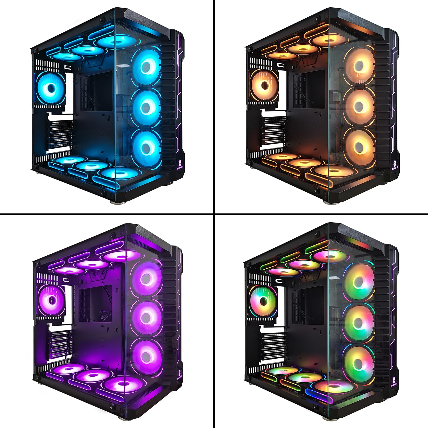 Case Fan Rgb Aslg 9bs With 3 Pin 4