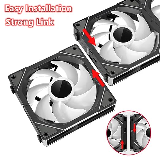 ORION SET OF 3 FANS ARGB 6